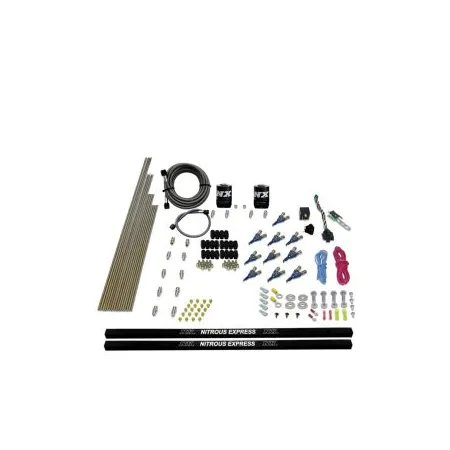 10-Cyl Piranha Direct Port Nitrous System (250-500Hp) without bottle Nitrous System NX 81000EFI-00