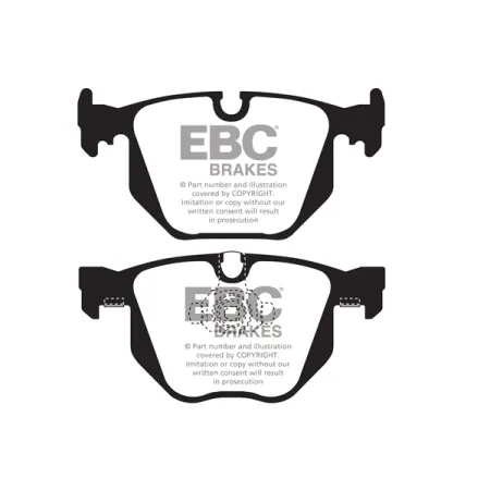 DP41450R Klocki hamulcowe YELLOWSTUFF EBC Brakes BMW 7 Series E65 730 7 Series E65 735 7 Series E66 730 7 Series E66 735