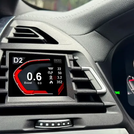 CANchecked Wyświetlacz parametrów MFD28 Gen2 BMW X3 X4 G01 G02 F97 F98 FL LHD