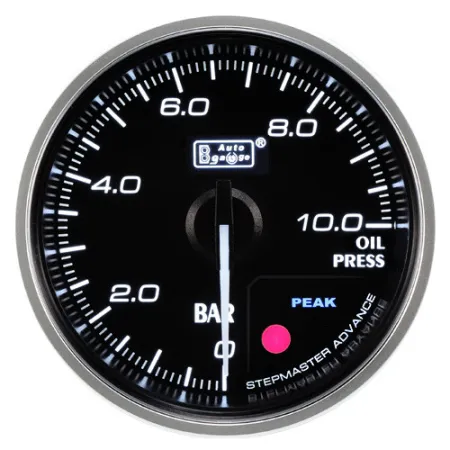 Auto Gauge Wskaźnik ciśnienia oleju 60mm seria Premium