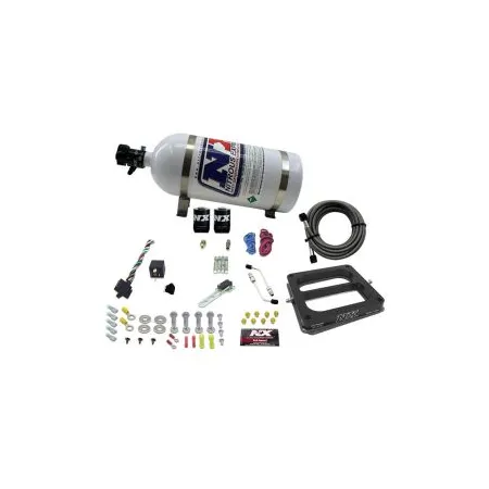 4500 Conventional Plate System Alcohol Stage 6 50-300Hp with 10Lb Bottle Nitrous Express NX 30075-10