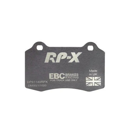 DP81140RPX Sportowe klocki hamulcowe RP-X Racing EBC Brakes Alfa Romeo 147 156 GTV Spider BUGATTI EB110 Chrysler USA Viper Citroen DS3 Dodge USA Viper