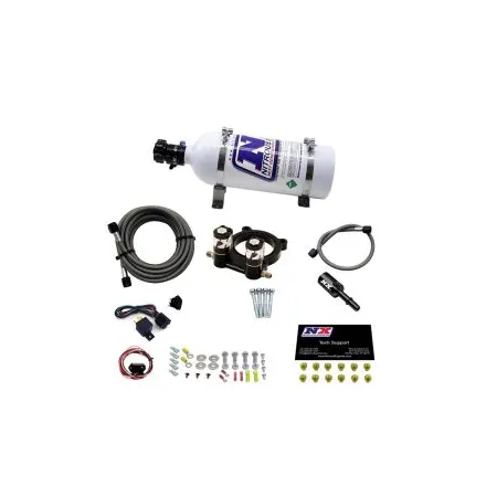 Nitrous Plate System with 5Lb Bottle for Ford 4-cyl Ecoboost 2.3L Nitrous Express NX 20954-05