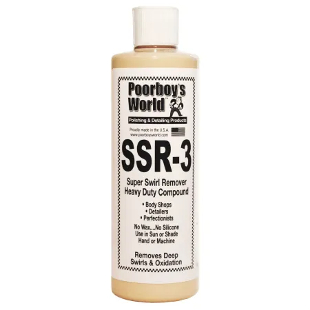 POORBOY'S WORLD SSR 3 Heavy Duty Compound 473 ml