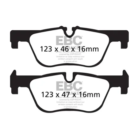 DP52132NDX Klocki hamulcowe BLUESTUFF NDX EBC Brakes BMW 4 Series F32 Coupe 428 4 Series F32 Coupe 430 4 Series xDrive F32 Coupe 428 4 Series xDrive F