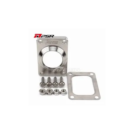 Pulsar PSR Billet Transition Flange T6 Open to 2.5" OD Tubing (Hardware Kit Included)