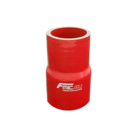 Prosta redukcja silikonowa 54/76mm Czerwony