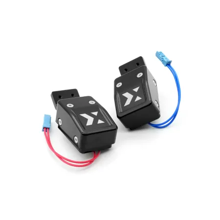 MMX Gear Shift Paddles Titanium Magnetic Paddle Fitting Kit Black for BMW F Series G Series