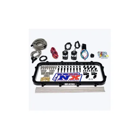 Direct Port Dry Holley High Ram Plate Nitrous System without Bottle Nitrous Express NX 20963-00