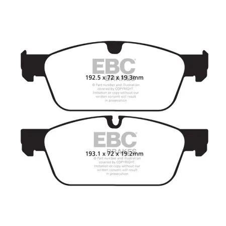 DPX2156 Klocki hamulcowe ULTIMAX2 EBC Brakes Mercedes-Benz