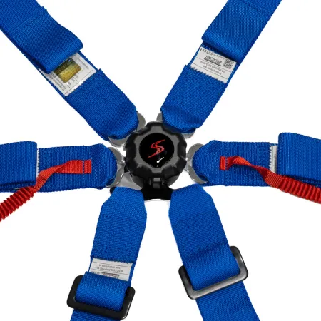 DriftShop 6 Point Harness Blue FIA Approved 8853