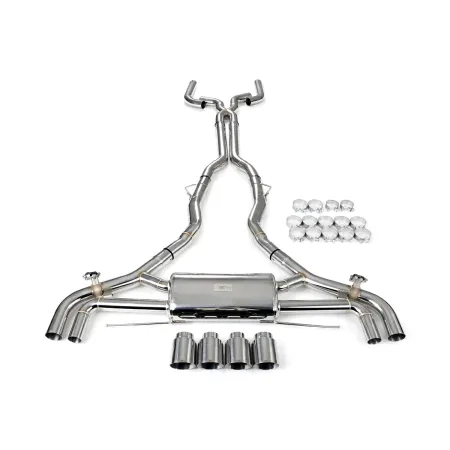 Aktywny układ wydechowy z klapami Cat-Back FMIC.Pro BMW X5M X6M F95 F96 4.4T S63 2019-2023