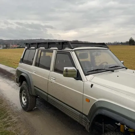 Aluminiowy bagażnik dachowy bez oświetlenia typ long IOD Performance for Nissan Patrol Y60 LWB