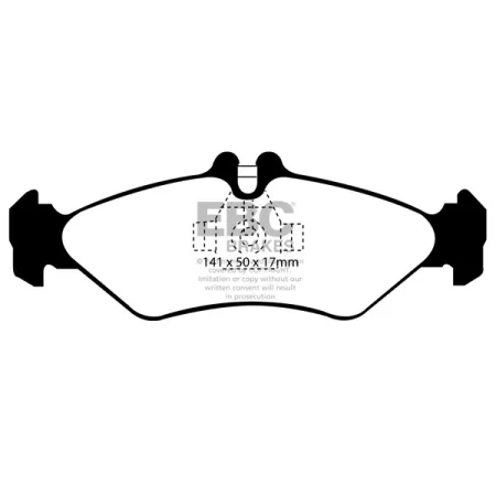 DP1069/2 Klocki hamulcowe ULTIMAX2 EBC Brakes Mercedes-Benz COMMERCIAL Sprinter 208D Sprinter 210D Sprinter 211D Sprinter 212D Sprinter 213D Sprinter