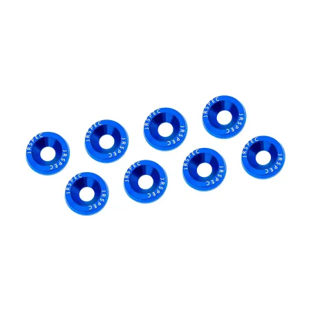 Ozdobne śrubki i podkładki JRspec Fender Washer niebieskie