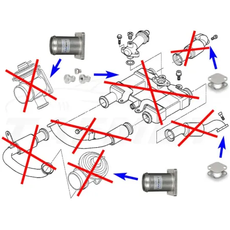 Zamiennik zaworu EGR BMW serii 7 z silnikiem 4.0 D M67