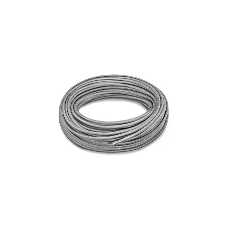 AN4 przewód PTFE teflonowy w stalowym oplocie 6mm