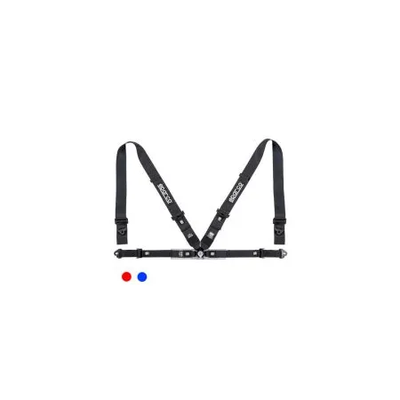 Sparco Sedan Harness 4-Point Blue FIA Approved up to 2029