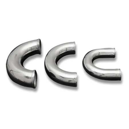 Kolanko aluminiowe 180' 89mm, 30cm