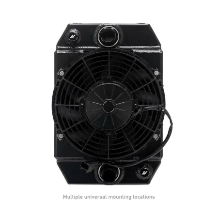 Mishimoto MMRAD-UNI-DRG Universal Drag Race Performance Aluminum Radiator Black