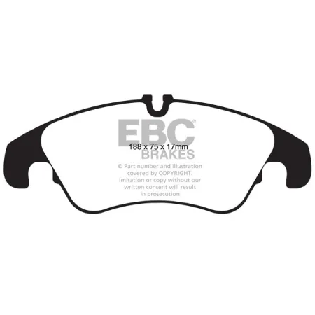 DP52022NDX Klocki hamulcowe BLUESTUFF NDX EBC Brakes Audi A6 C7/4G A6 allroad quattro C7 A6 quattro C7/4G A6 quattro Avant C7/4G A7 4G8 A7 quattro 4G8