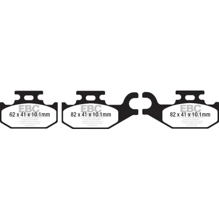 DPX2182 Klocki hamulcowe ULTIMAX2 EBC Brakes Renault Twizy 45 Twizy 80