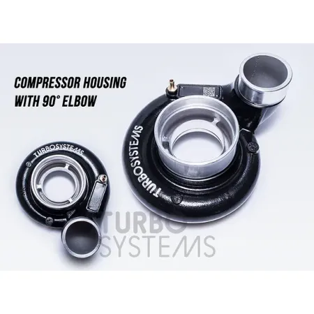 Turbocharger TurboSystems HTX4268B1 air outlet 90 degrees