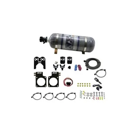 Nitrous Plate System (50-150Hp) with 12Lb Carbon Bottle for Nissan Gt-R R35 Nitrous Express NX 20717-12
