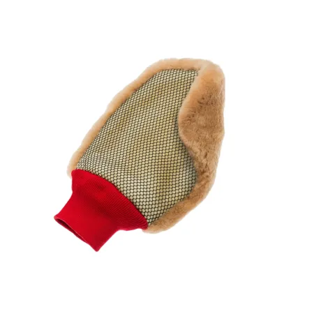 FLEXIPADS Merino Super Soft Lambskin Wash Mesh Mitt