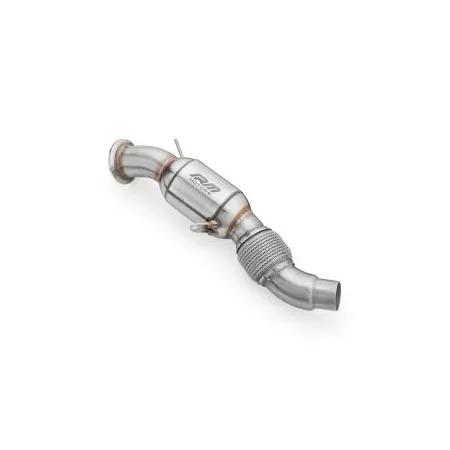 Downpipe RM Motors do BMW E90 E60 E83 E71 M57N2 z Katalizatorem Euro 3 100 CPSI
