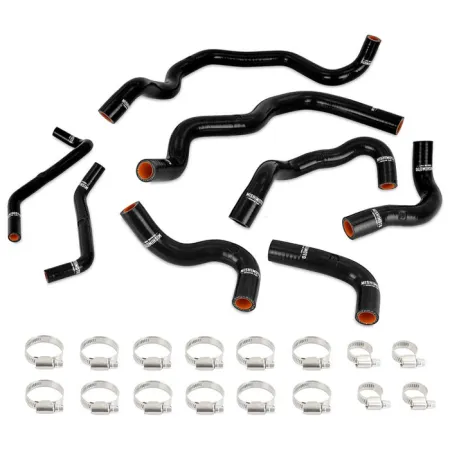 Mishimoto 16+ Infiniti Q50/Q60 3.0T Ancillary Coolant Hose Kit Black