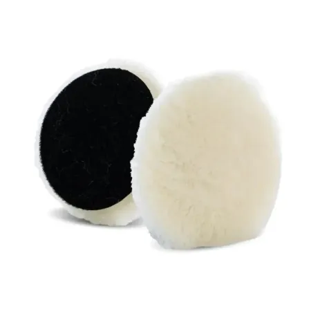 LAKE COUNTRY 82mm Extra Cut Low Lint Prewashed Knitted Lambswool Pad LL-325-EC