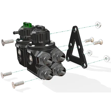 DFPR Dual Fuel Pressure Regulator Radium Engineering 20-1102