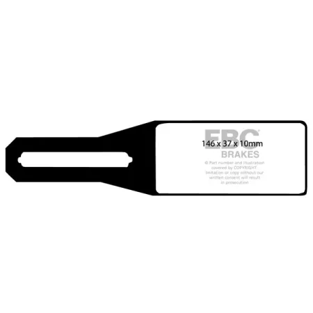 DP465 Klocki hamulcowe ULTIMAX2 EBC Brakes Citroen SM