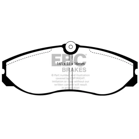 DP947 Klocki hamulcowe ULTIMAX2 EBC Brakes Ford Maverick LDV Cub Nissan Serena Terrano II Nissan COMMERCIAL Terrano Van Vanette Cargo