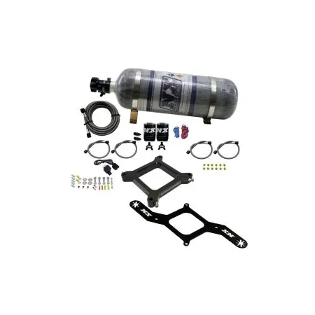 4150 Assassin Plate Gasoline Stage 6 50-300Hp with 12Lb Carbon Bottle Nitrous Express NX 67040-12