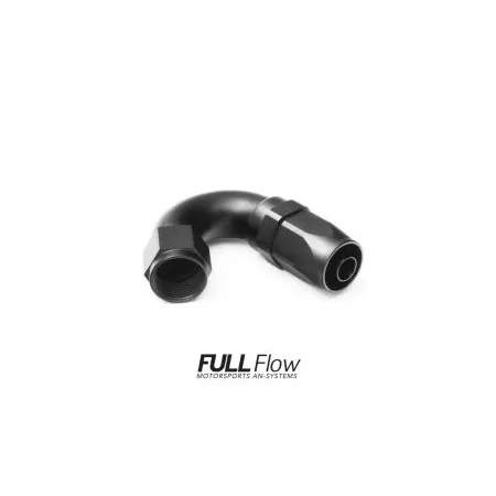 Nuke Performance Full Flow AN Hose End Fitting 150 Degree AN8