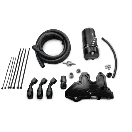 RTMG Performance Oil Catch Can Kit AN10 for 1.8/2.0 TSI EA888.3 Large Black