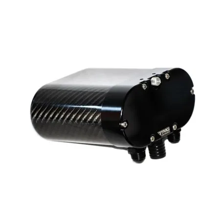 Universal Carbon Fiber Oil Catch Can Red RTMG Performance