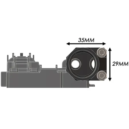 Split-Flow Flex Fuel Sensor Adapter Radium Engineering
