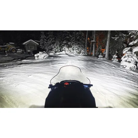 Lampa Robocza LED Purelux Terrain Black Square Flood Szeroki Strumień 7cm 20W