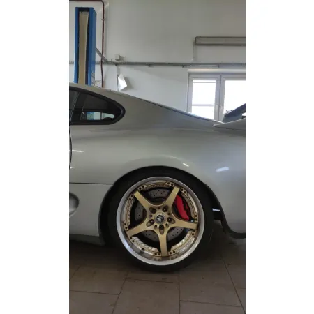 Zestaw Adapterów Zacisków Tył MZR Garage Toyota Supra Lexus SC300 7P0 (Porsche VW Audi) do 345mm Tarcz (Lexus ISF)