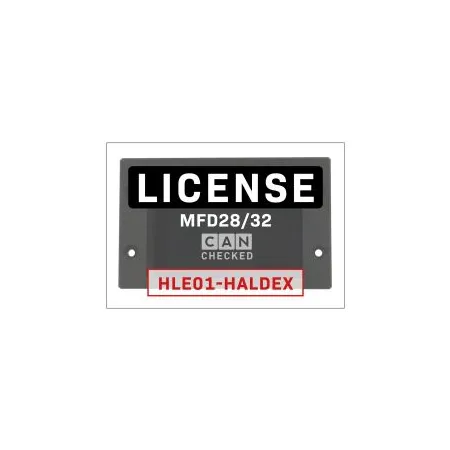 CANchecked Licencja MFD28/32 HLE01 do sterowania Haldex Gen1 Gen2