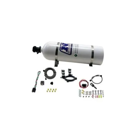 Nitrous Plate System with 15Lb Bottle for Ford Mustang V6 3.5L / 3.7L Nitrous Express NX 20952-15