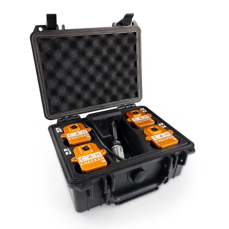 CANchecked BMU04 Bezprzewodowy zestaw czujników temperatury hamulców ze stacją ładowania i modułem odbiorczym