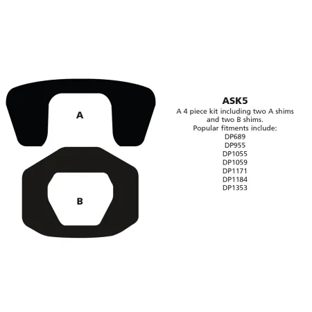 ASK5 Anti-squeal shim kits EBC Brakes