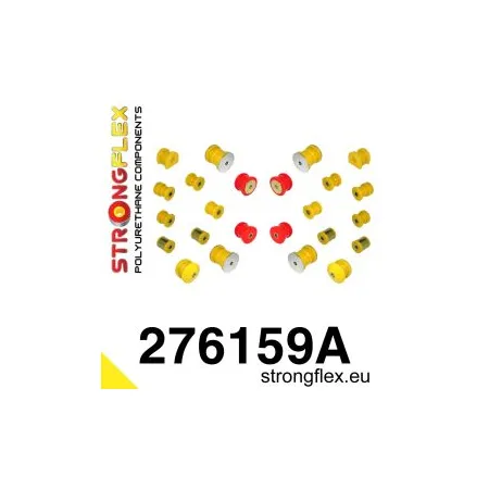 276159A: Kompletny zestaw tulei tylnego zawieszenia SPORT Subaru Baja