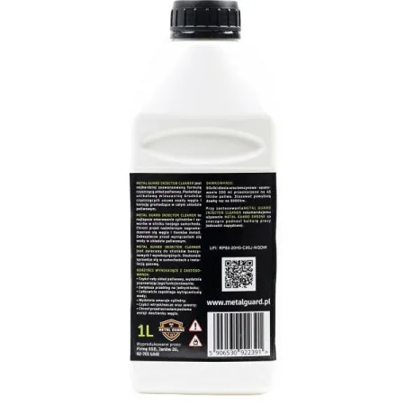 Dodatek Do Paliwa Metal Guard Injector Cleaner CLP czyści wtryskiwacze i układ paliwowy 1L