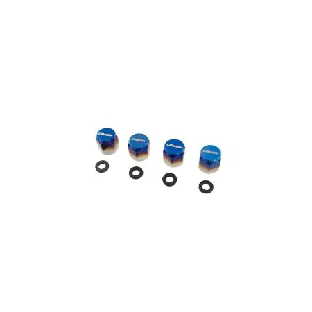 GReddy Aluminium Air Valve Caps - Titanium (set of 4)