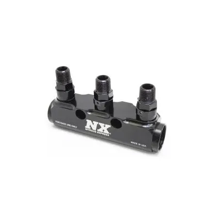3 Port Fuel Log with Fittings Nitrous Express NX 15843